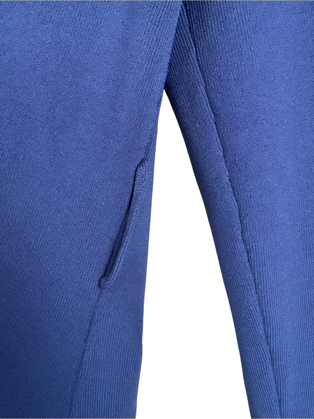 M.M.LaFleur Merritt Wrap Jardigan Knit Blazer Cardigan XS Blue